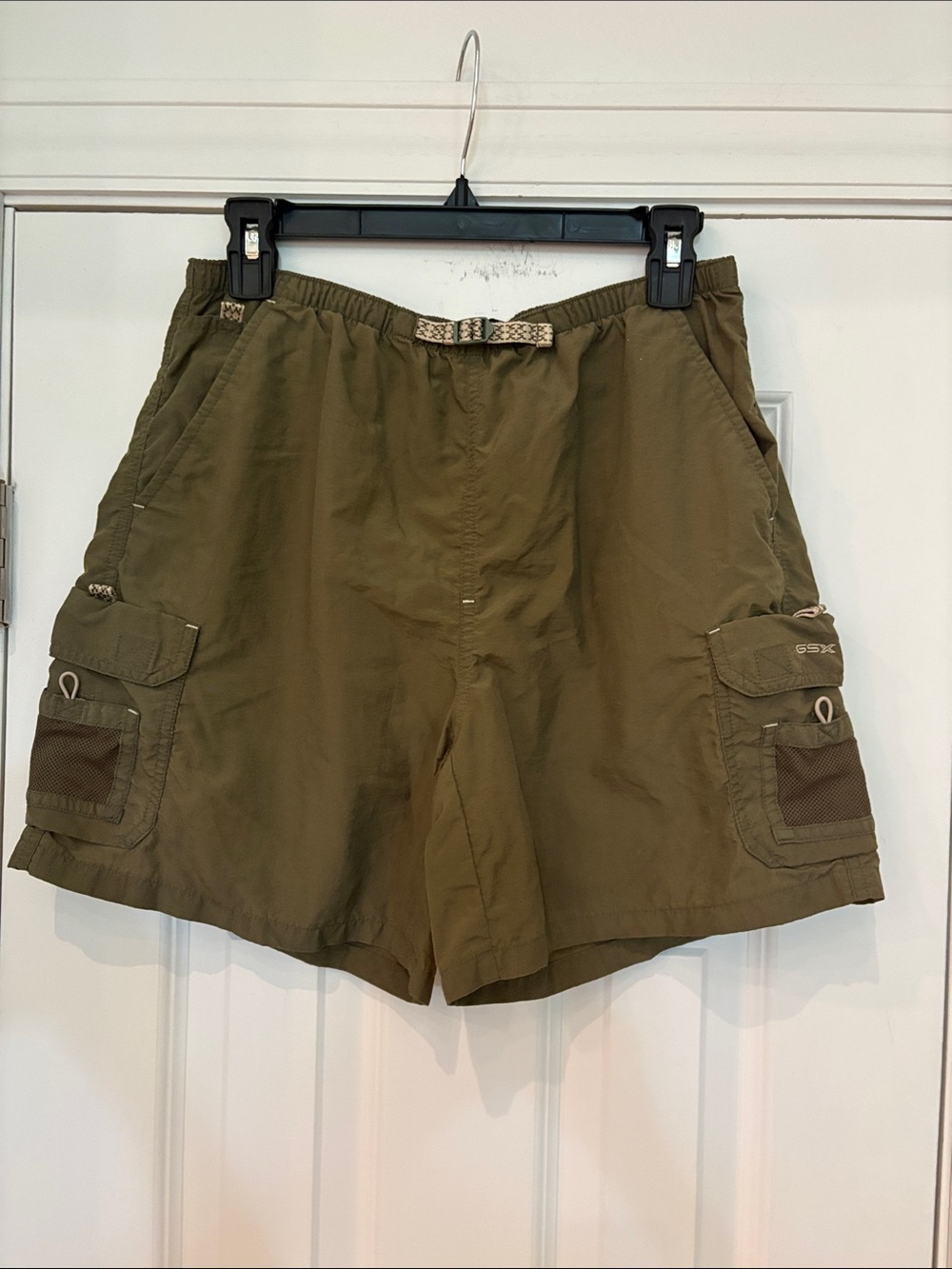 GSX Gander Mountain Women's Olive Green Quick Dry Outdoor Utility Shorts